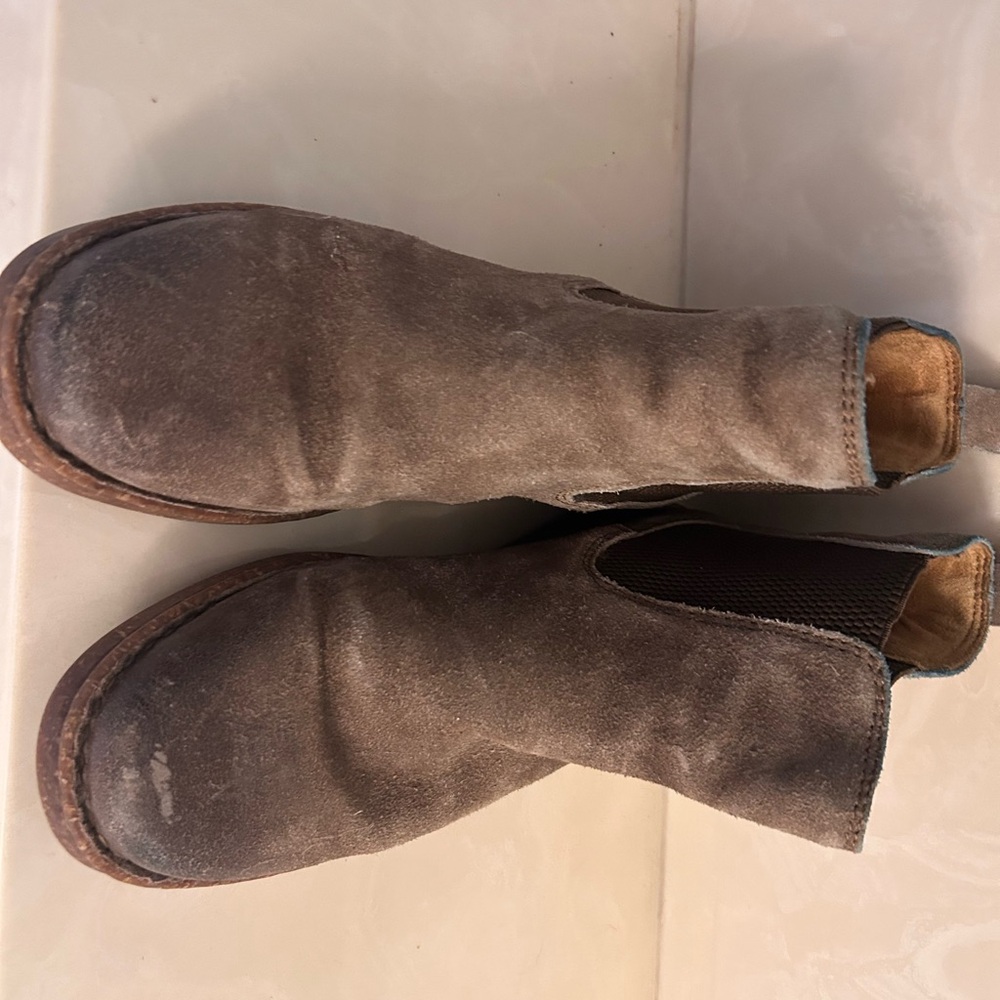 Born women’s Taupe Suede Chelsea Boots - Picture 2 of 6